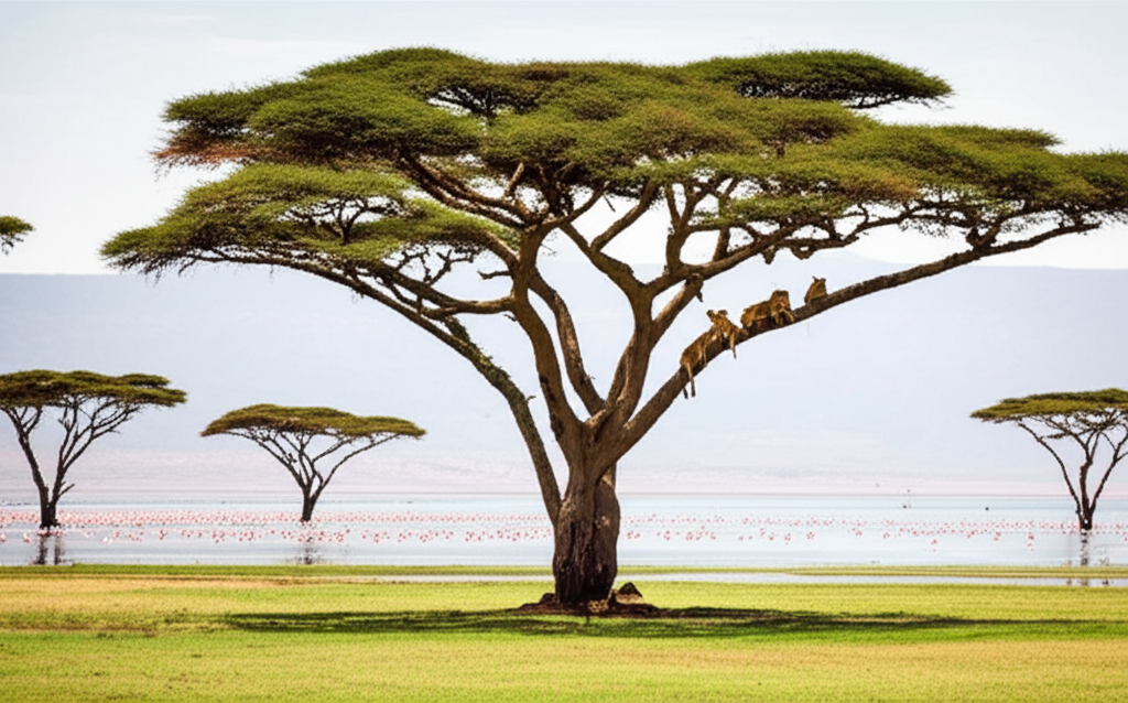 Lake Manyara Tree Lions